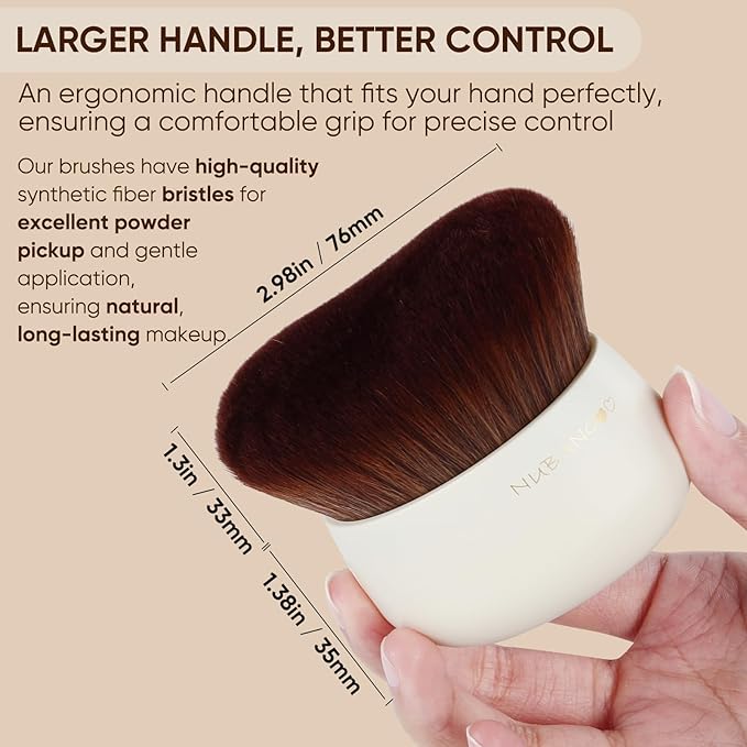 Extra Large Body Makeup Brush, Tanning Brush, Self Tanner, Foundation Bronzer - Image 5