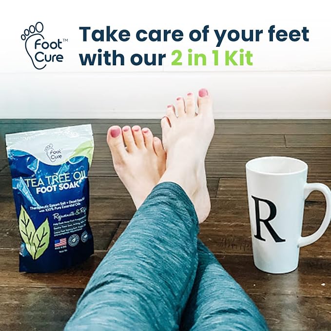 Tea Tree Foot Soak & Callus Remover Gel Kit - Image 8