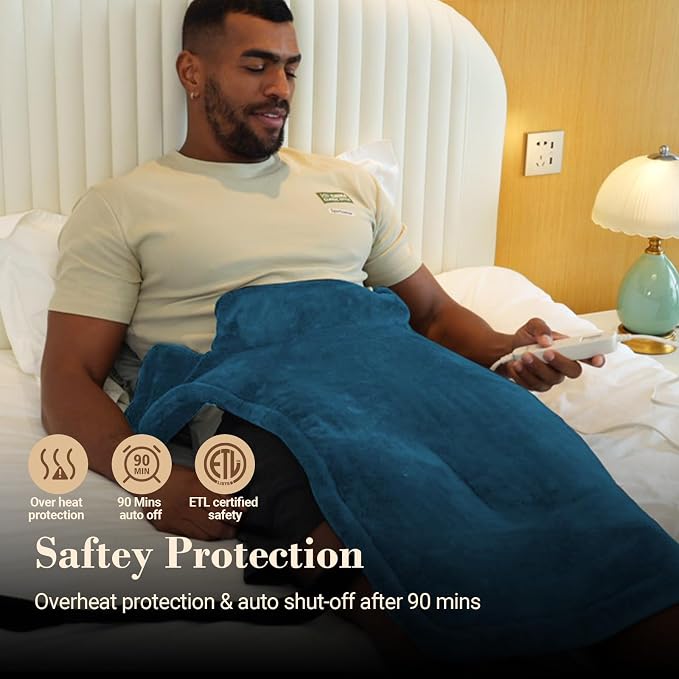 COMFIER Large Heating Pad for Back, FSA Eligible HSA Heating Pad for Neck and - Image 4