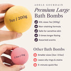 ADELEGOURDAIN Bath Bombs Set 7 pcs XXL Size - Image 4