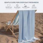 Cotton Turkish Beach Towel - Image 9