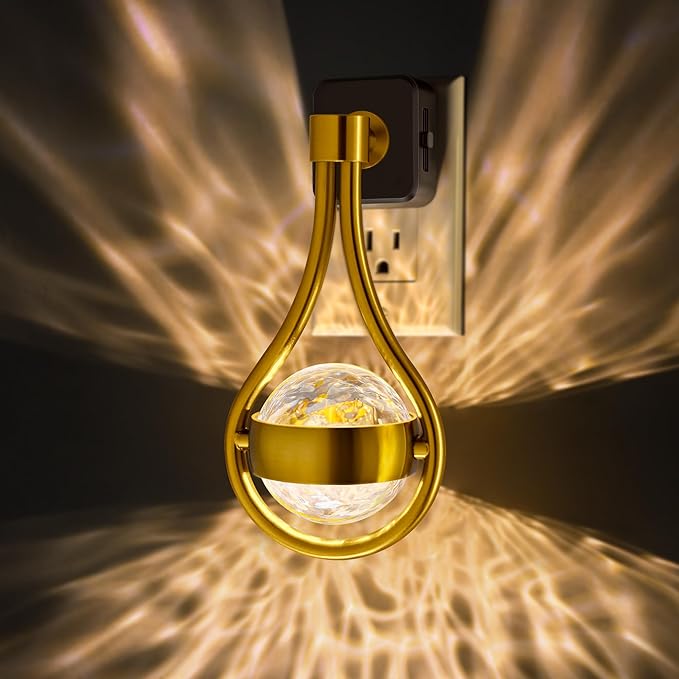 Briignite LED Night Lights Plug into Wall, 330° Rotating Night Light by WelcometoBriigniteenjoyyourtimehere