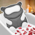 Bath Pillow for Tub Ergonomic Bear Shape Design Bath Pillow for Head and Neck by ZYIDBNG