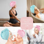 MaopaoBeauty Microfiber Hair Towel Wrap - Image 5