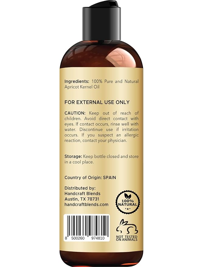 Handcraft Blends Apricot Kernel Oil - Image 3