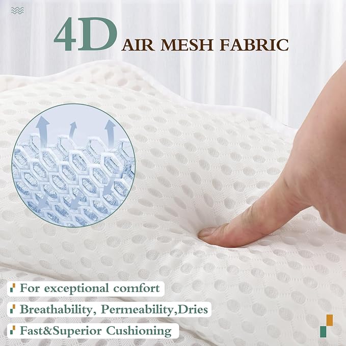 Bath Pillow RUVINCE Ergonomic Luxury Bathtub Pillow - Image 4