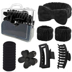 16 Pcs Skincare Headband Set, Face Washing Headband by XiuyingFeng
