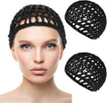 WLLHYF Wig Cap Thick Long Hair Caps Adjustable Net Mesh Braided Weaving Making by WLLHYF