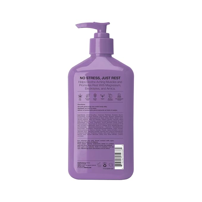 Hempz Magnesium Body Lotion for Sleep & Relaxation, Hydrating Lotion - Image 3