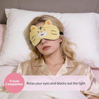 PERFECTSIGHT Sleep Eye Masks, Cute Sleep Eye Cover Lightweight Adjustable - Image 3