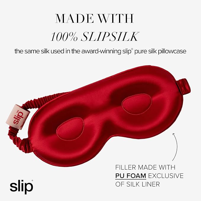 slip Pure Silk Contour Sleep Mask: Protect Your Delicate Lashes - Image 2