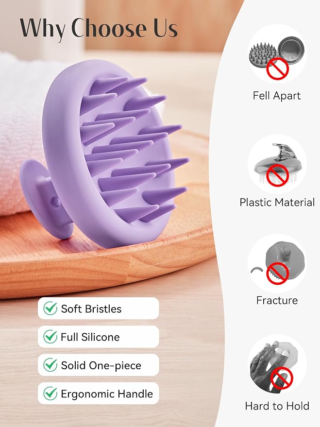 HEETA Scalp Massager Hair Growth, Scalp Scrubber - Image 4