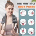 uncn Heating Pad for Neck Shoulders and Back Microwavable Wrap Weighted Neck - Image 6