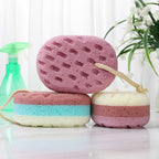3 Pcs Bath Sponge for Women, Kids. Sponge Loofah Body Scrubber Shower Sponge - Image 2