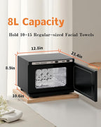 Towel Warmer, Hot Towel Warmers Spa, 8L Professional Mini Towel Warmer - Image 2