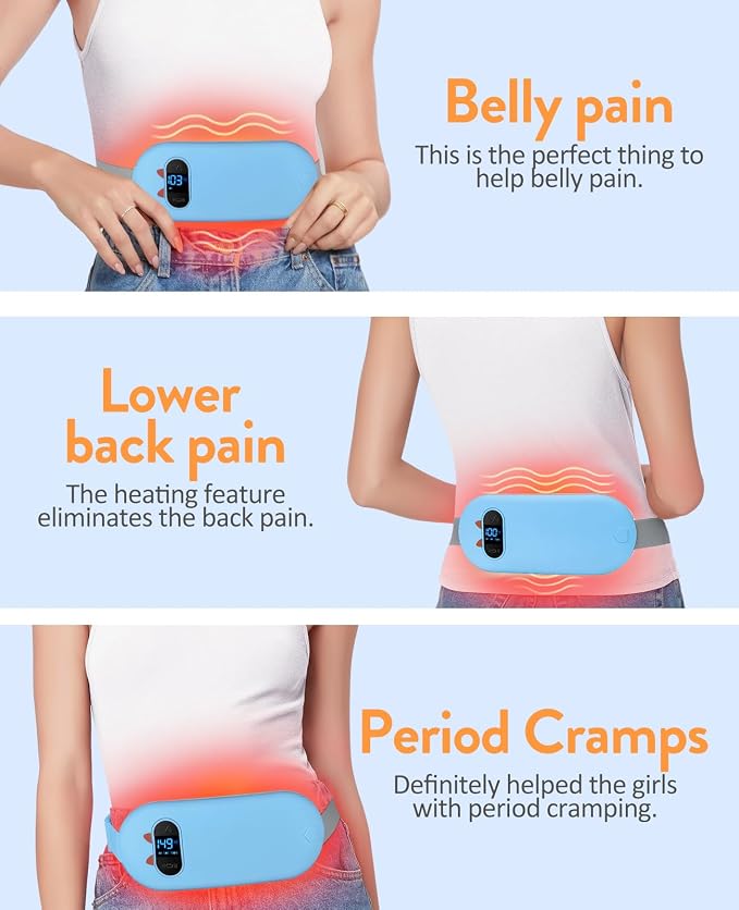 Portable Heating Pad for Period Cramps: Cordless Menstrual Heating Pad - Image 4