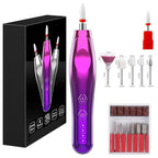 Electric Nail Drill, Electric Nail File Cordless, Electric Nail File Set by CXVX
