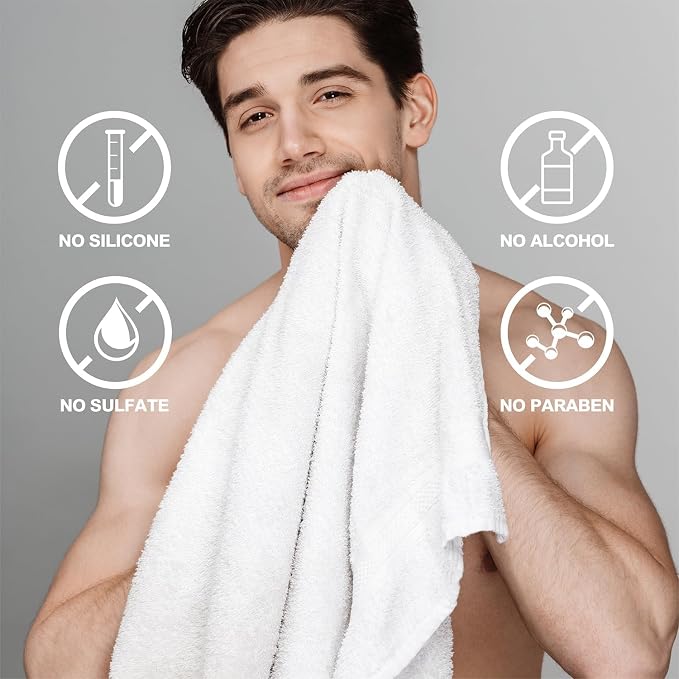Body & Earth Gift Baskets for Men Bath Set Citrus Scented Bath and Body Gift Set - Image 5