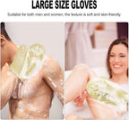 Honeycomb Exfoliating Bath Gloves - Image 7
