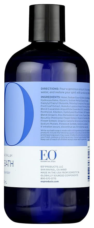 EO, Bubble Bath French Lavender Organic, 12 Fl Oz - Image 7