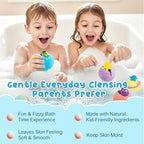 12 PCS Natural Bath Bombs with Toys Inside, Upgrade Fizzy Bubble Bath Gift Set - Image 6