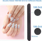 Nail File and Buffer Set, 4 Way Nail Buffers Shine Kit Professional Nail Files - Image 4