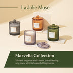LA JOLIE MUSE Mandarin Matcha Candle, Citrus Candles - Image 6