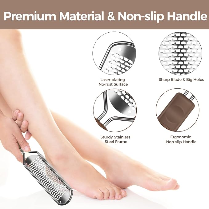 Foot File Foot Scrubber Pedicure - Image 2
