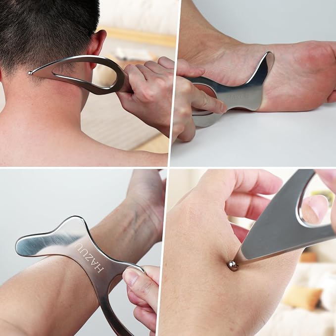 Stainless Steel Guasha Scraping Massage Tool - Image 3