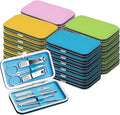 Manicure Set Bulk, Nail Clippers Kit Stainless Steel Fingernail Clippers Set by Terdey