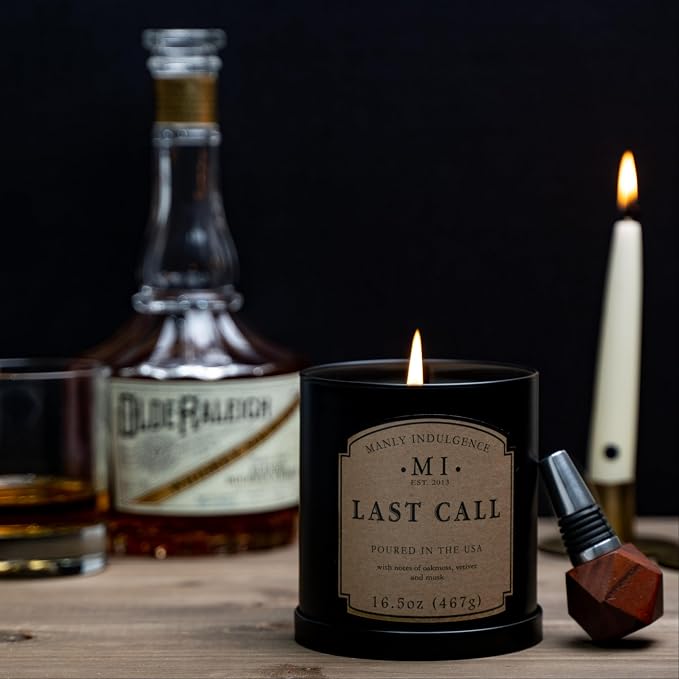 Manly Indulgence Last Call Scented Candles - Image 6