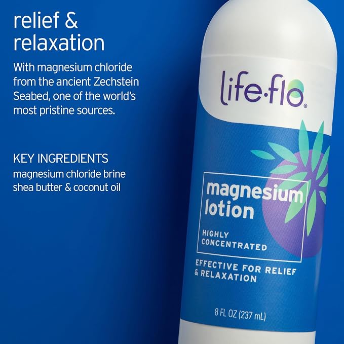 LIFE-FLO Magnesium Lotion and Pure Magnesium Oil Spray Bundle - Image 3