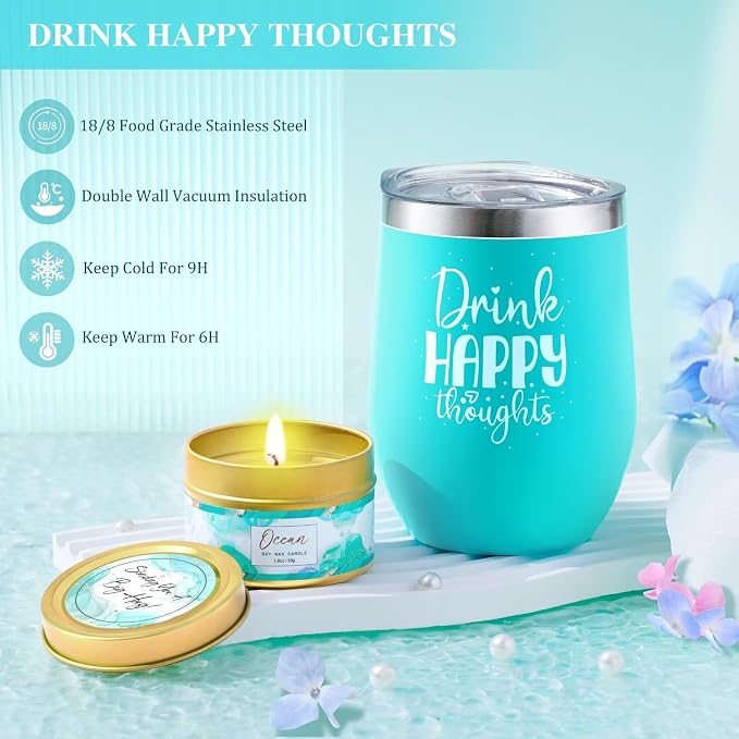 LUCOTIYA Birthday Gifts for Women Self Care Gifts Get Well Soon Gifts, Ocean - Image 4