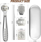 Callus Shaver，Pedicure Foot File Kit，Foot File Callus Remover，Stainless Steel - Image 2