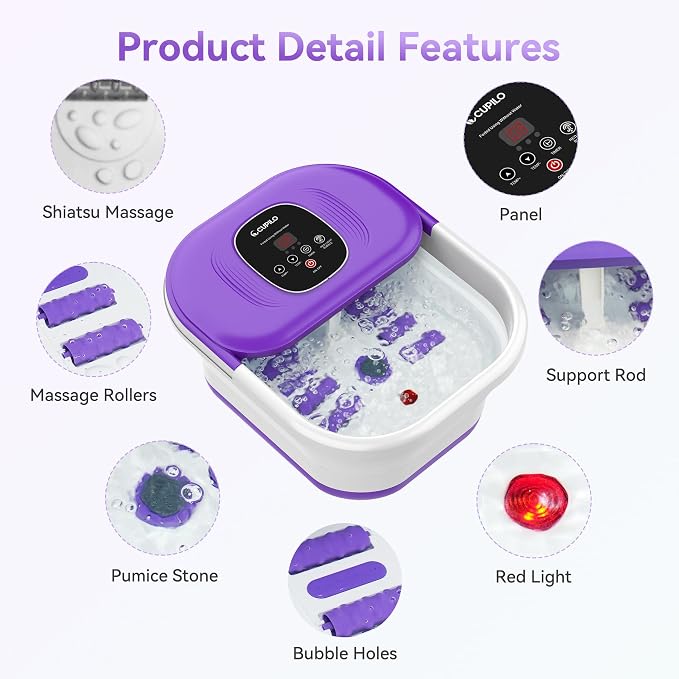 CuPiLo Foot Spa Bath Massager - Image 9