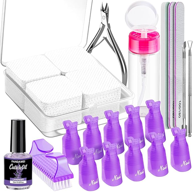 FANDAMEI Gel Nail Remover Kit by FANDAMEI