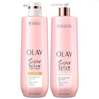 Olay Super Serum Body Wash + Hand & Body Lotion Bundle by Olay