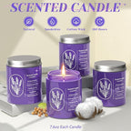 WarmEmbrace Lavender Candles for Home Scented, 30.4 oz Aromatherapy Purple Jar - Image 3