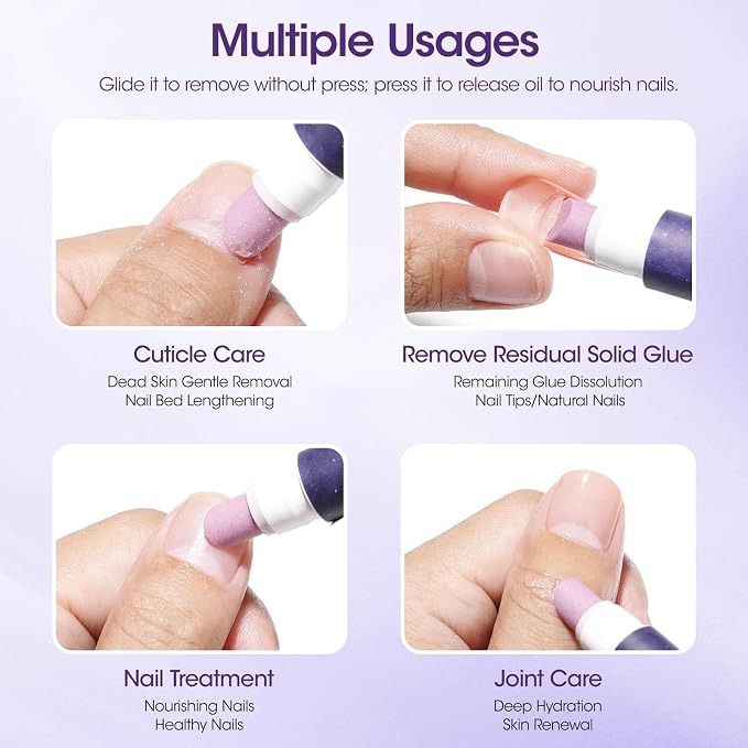 Gellen 4-in-1 Cuticle Pusher Pen - Image 9