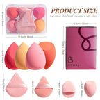 Makeup Sponge Set BS-MALLTriangle Puff 14 Pcs - Image 7