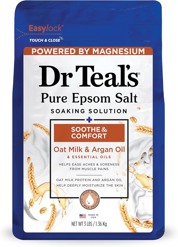 Dr Teal's Epsom Salt Magnesium Soak, Soothe & Comfort by DrTeals