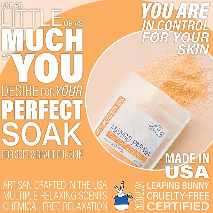 Luxiny Vegan Milk Bath Soak Made - Image 6