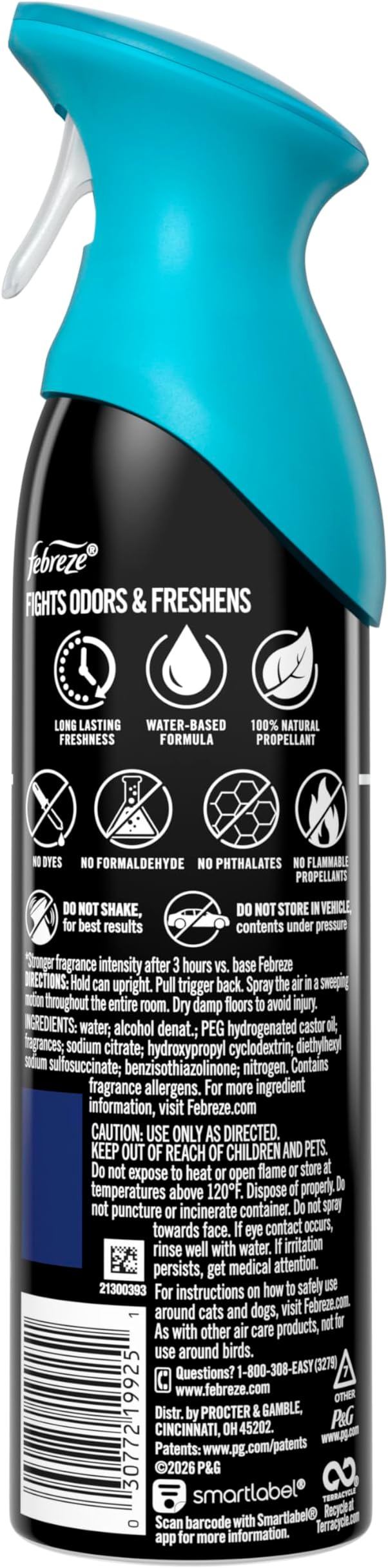Febreze Air Mist, Air Freshener Spray, Odor Fighting Room Spray, Deodorizer - Image 13