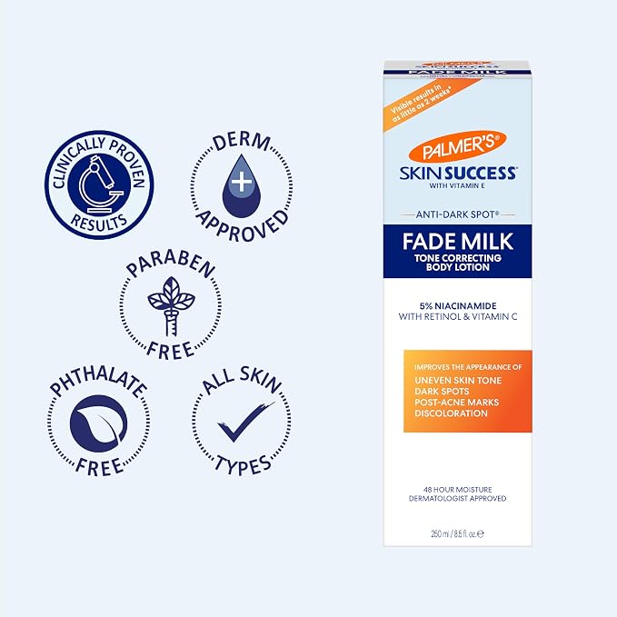 Palmer's Skin Success Anti-Dark Spot Fade Milk Body Lotion, 8.5 Ounce - Image 8
