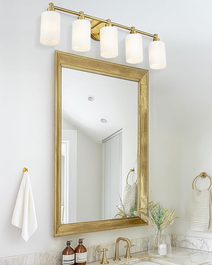 FEMILA 5 Light Bathroom Light Fixture Over Mirror, Bathroom Vanity Light - Image 4