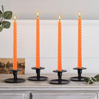 WPONSZU 12 Pack 10 Inch Spiral Taper Candle Set, Unscented Dripless Candlesticks - Image 6