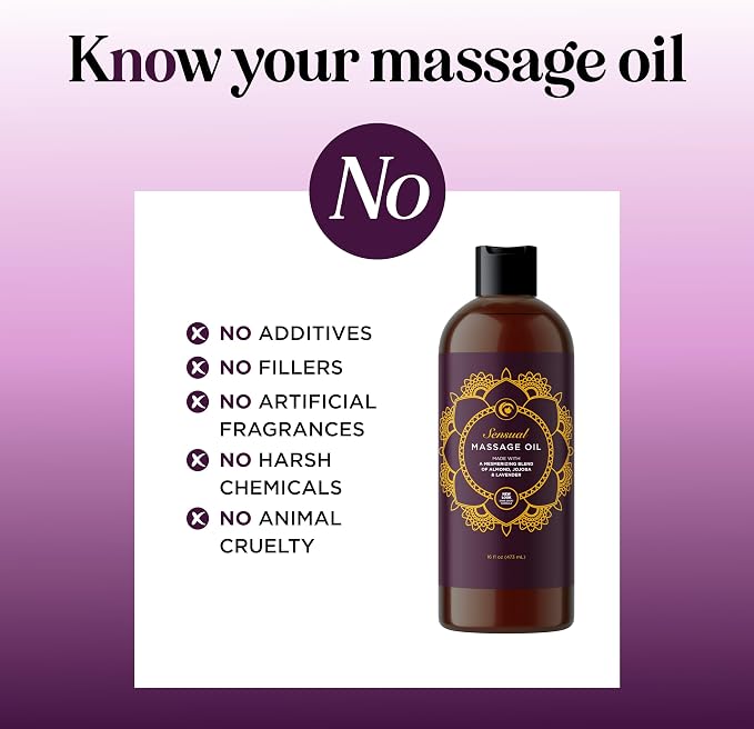 Aromatherapy Sensual Massage Oil - Image 6
