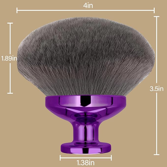 Extra Large Body Makeup Brush For Self Tanner, Leg Makeup &Bronzer Blend - Image 6