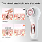 UMICKOO Electric Facial Cleansing Brush, 2-Way Rotating Face Scrubber - Image 8