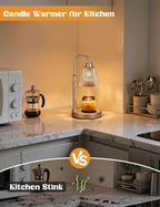 Innqoo Champagne Gold Candle Warmer Lamp - Image 4
